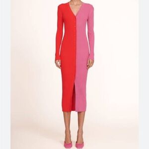 Staud Two tone dress